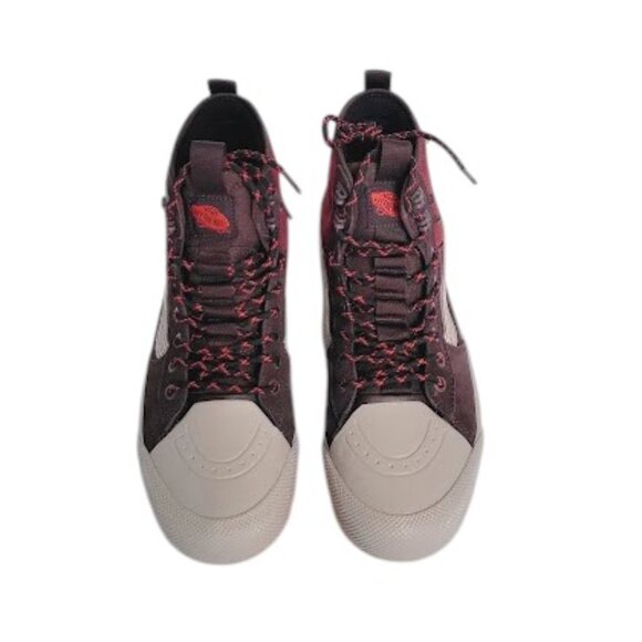 VANS UNISEX Sk8-hi gore tex insulated shoes burgundy Size B8.5  W10  NWT - Picture 2 of 9